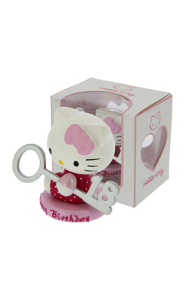Hello Kitty "18 Birthday "Ceramic Figurine