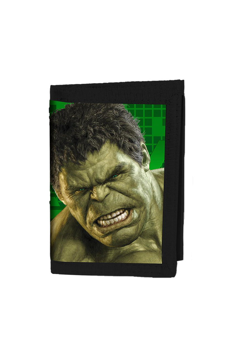 Avengers Marvel Comics Age of Ultron Lenticular 3D Velcro Wallet - Hulk