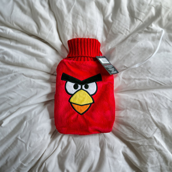 Angry Birds Red Hot Water Bottle and Cover (red)