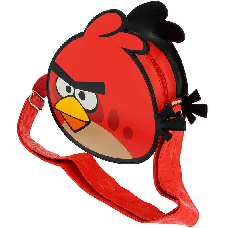  Angry Birds  Unisex Pilot  Bag features Angry Birds Red’s face making it look very stylish and has zip closure on top. It is a Unisex Pilot Bag so you can gift it to your friends on  any  special occasion and bring a smile on their face. Exclusively Available at Reliance Gifts www.reliancegifts.co.uk