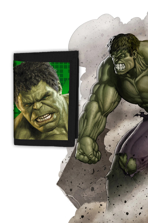 Avengers Marvel Comics Age of Ultron Lenticular 3D Velcro Wallet - Hulk