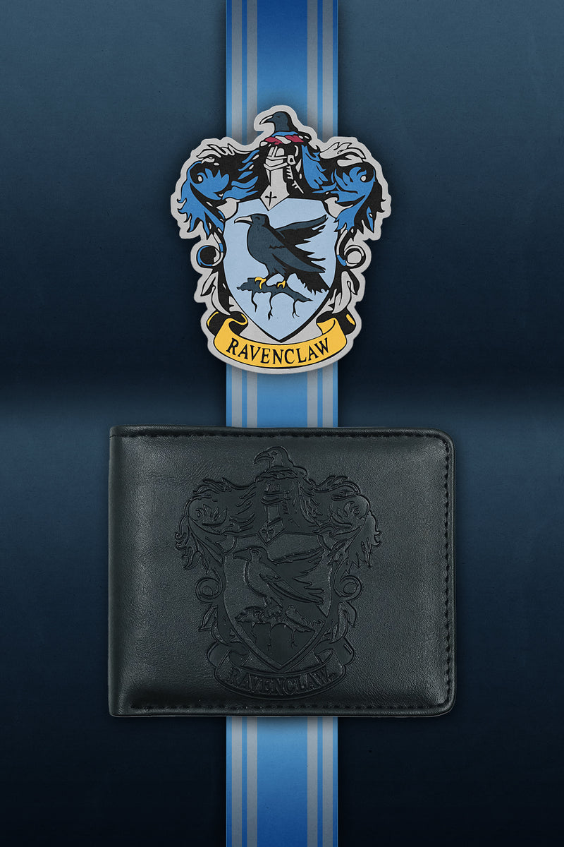 Harry Potter Embossed Ravenclaw PU Wallet