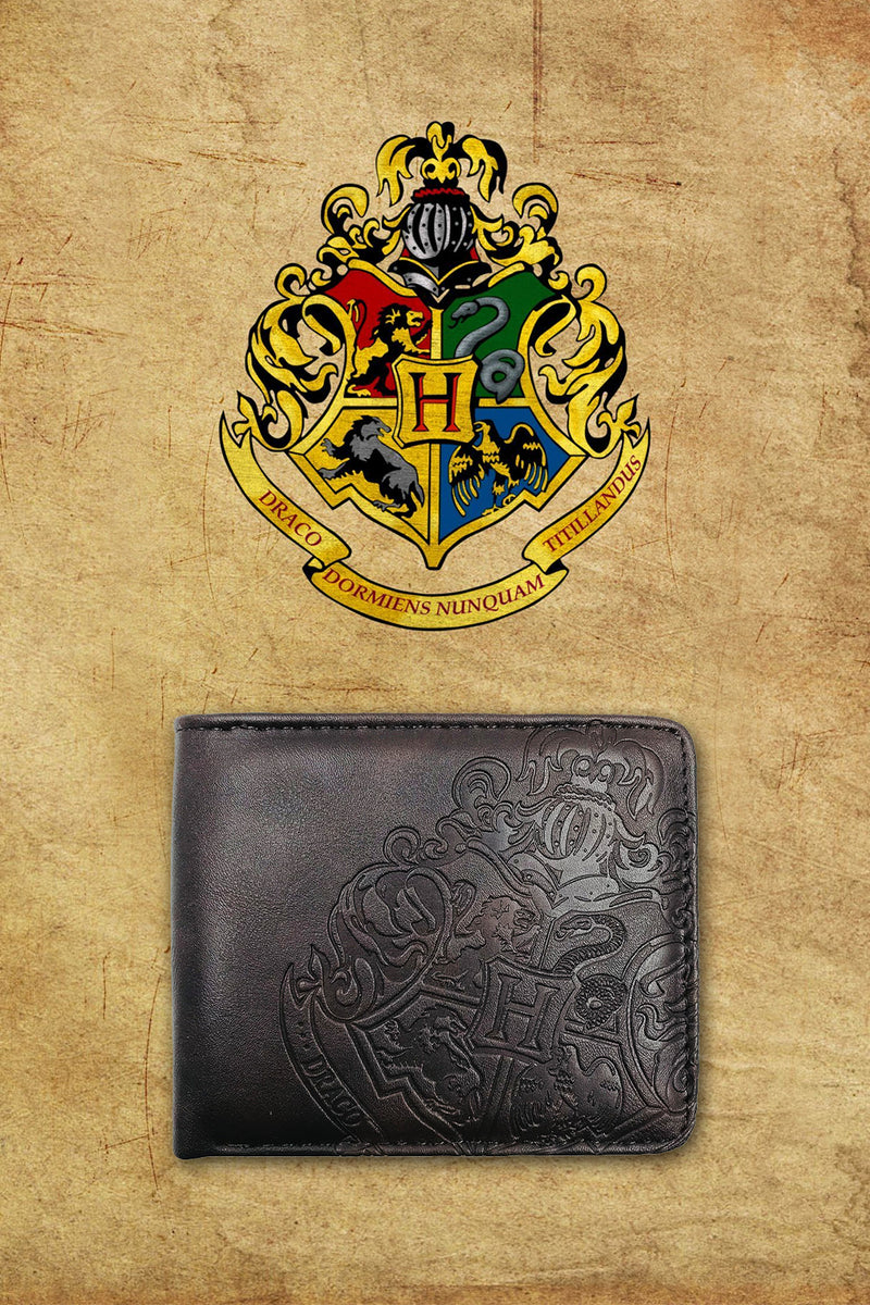 Harry Potter Hogwarts Embossed Crest Wallet