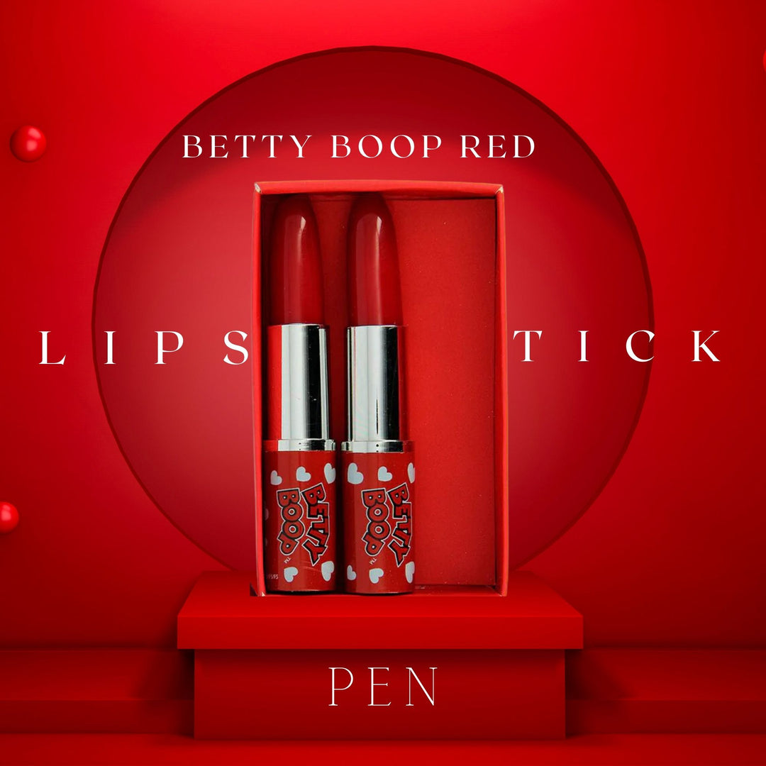 Betty Boop Red Heart Lipstick Pen