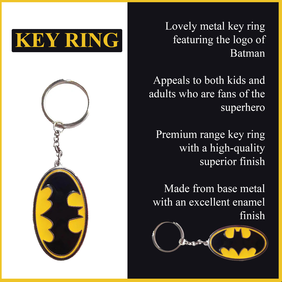 DC Batman Logo Key Ring