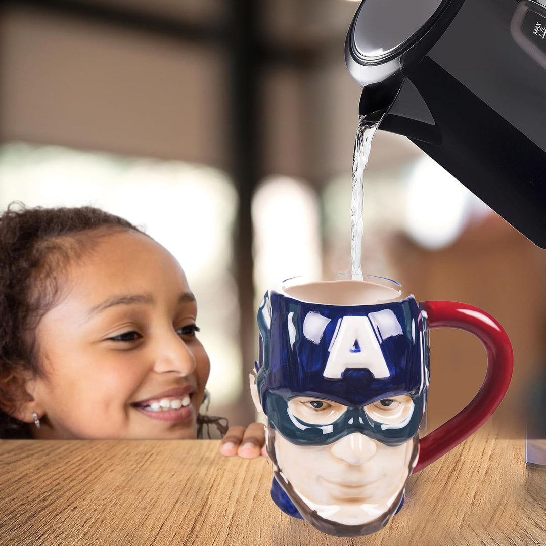 Marvel Ceramic Captain America 3D Mug