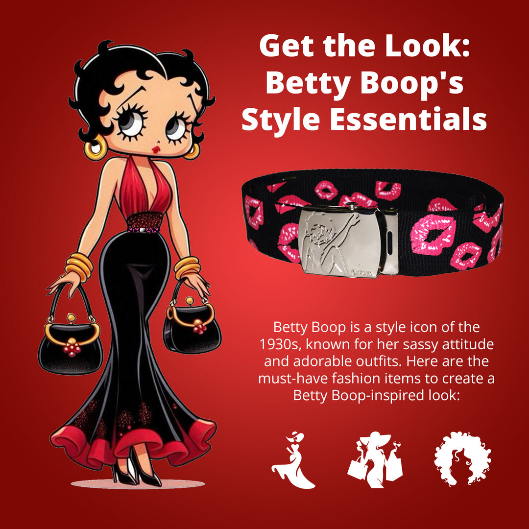 Betty Boop Official Stepping Out Woman's Belt