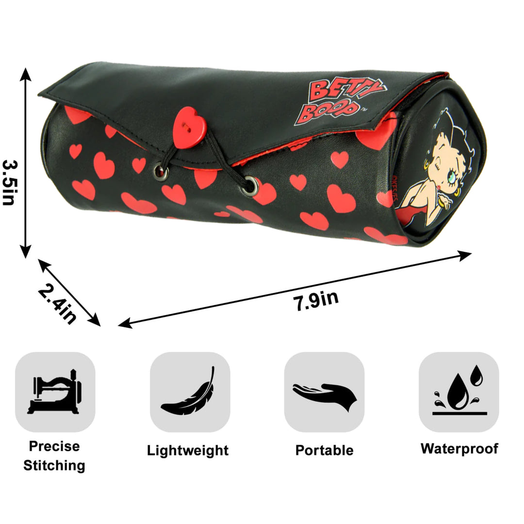 Betty Boop Red Heart Pencil Case