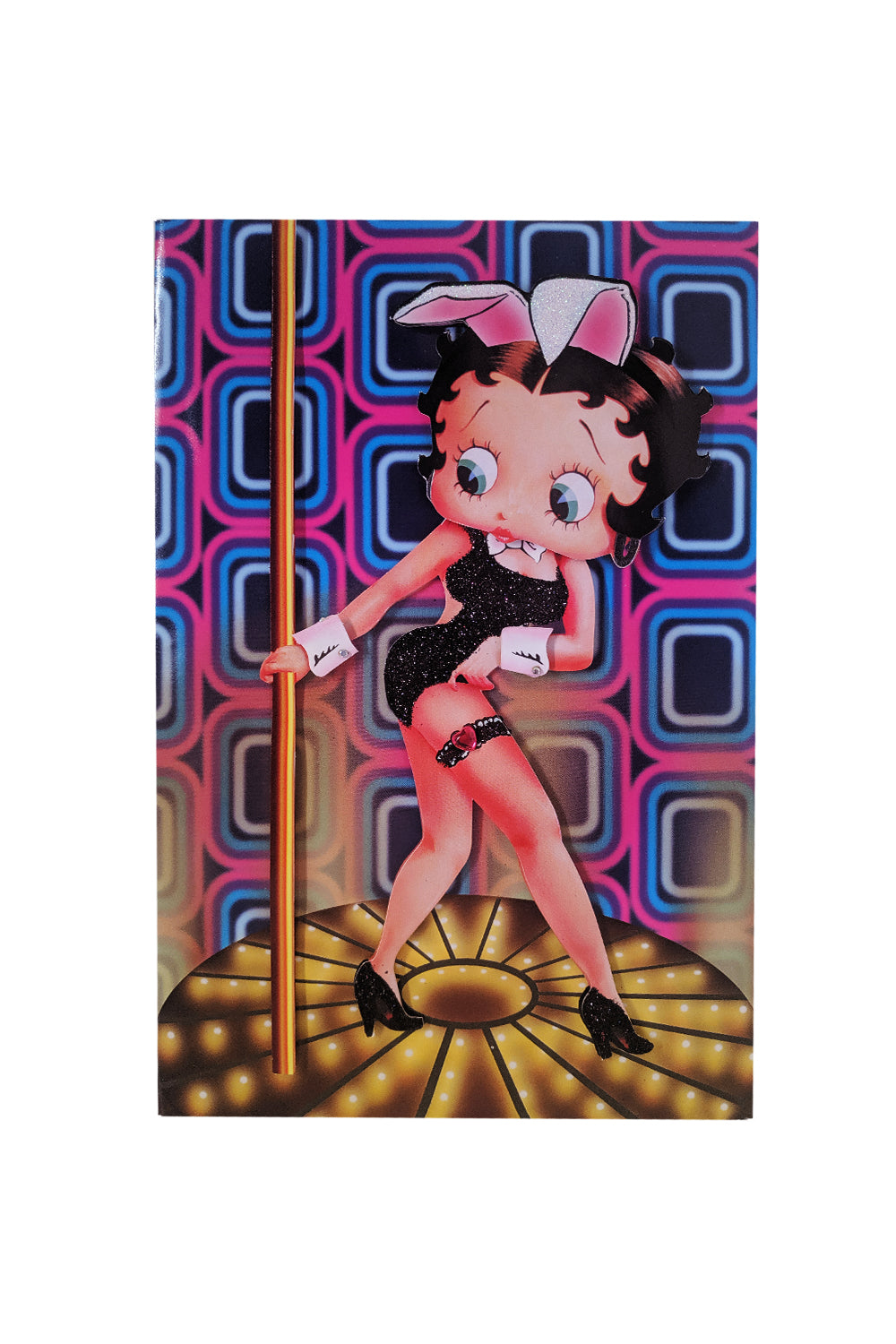 Betty Boop Decoupage Blank Greetings Card (3D)2