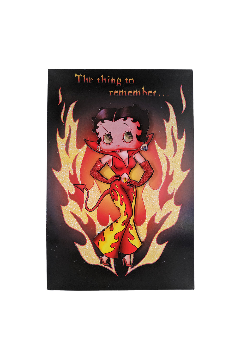 Betty Boop Decoupage Blank Greetings Card (3D)Bad Girl,Beach Babe,Biker