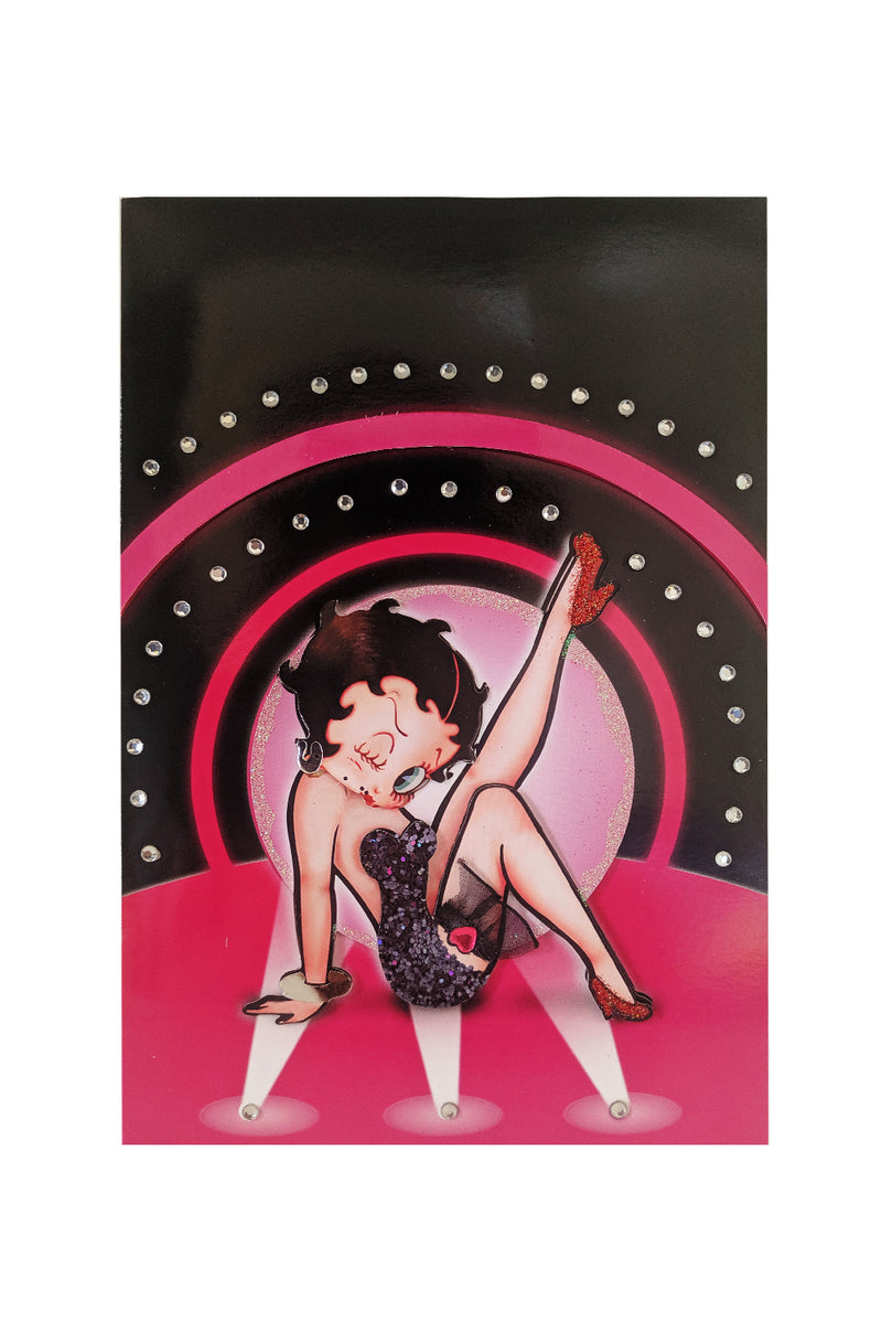 Betty Boop Decoupage Blank Greetings Card (3D)6