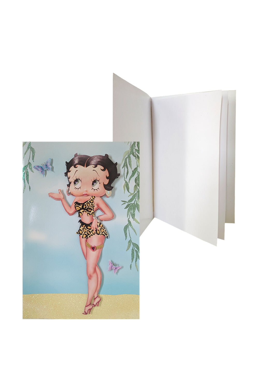 Betty Boop Decoupage Blank Greetings Card (3D)5