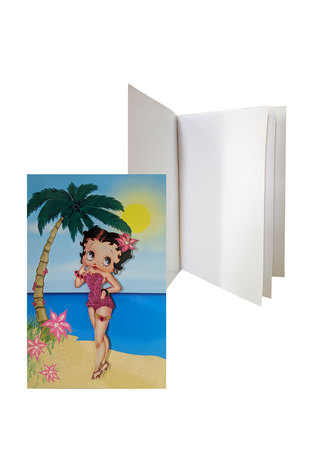 Betty Boop Decoupage Blank Greetings Card (3D)6