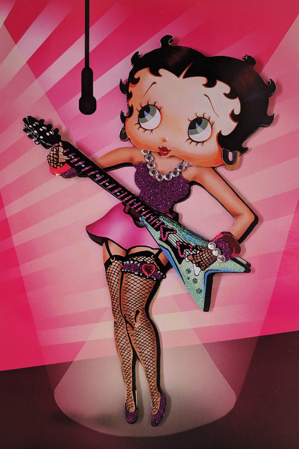 Betty Boop Decoupage Blank Greetings Card (3D)6