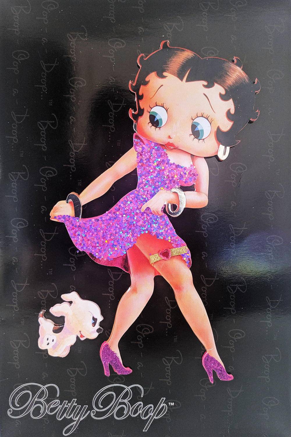 Betty Boop Decoupage Blank Greetings Card (3D)3