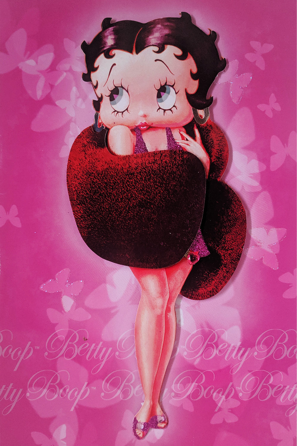 Betty Boop Decoupage Blank Greetings Card (3D)6