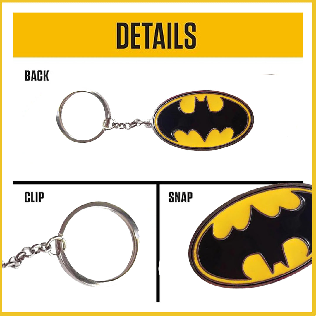 DC Batman Logo Key Ring