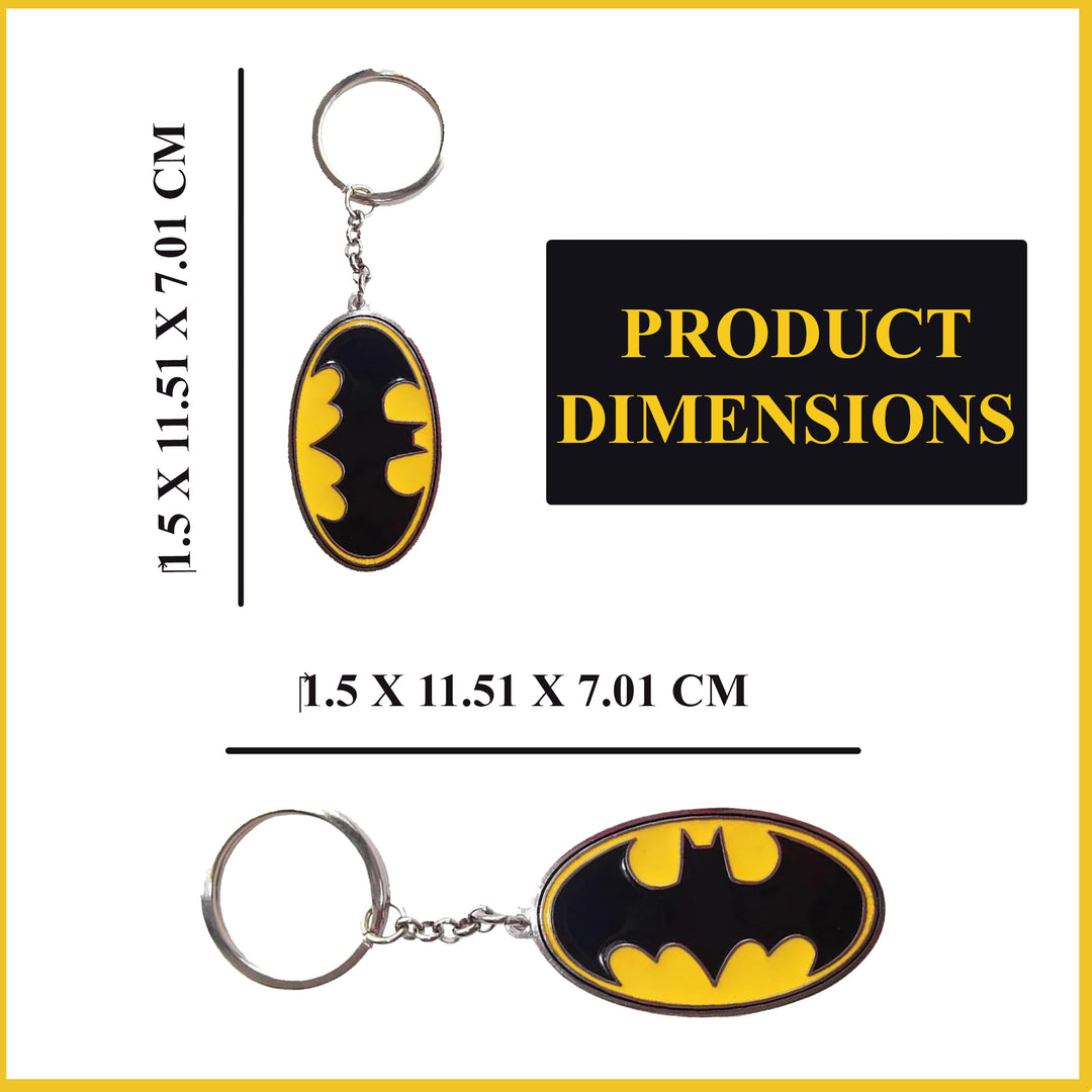 DC Batman Logo Key Ring