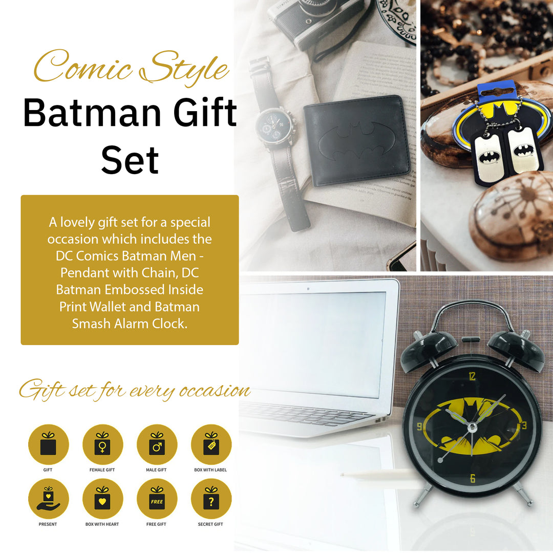 Comic Style Batman Gift Set