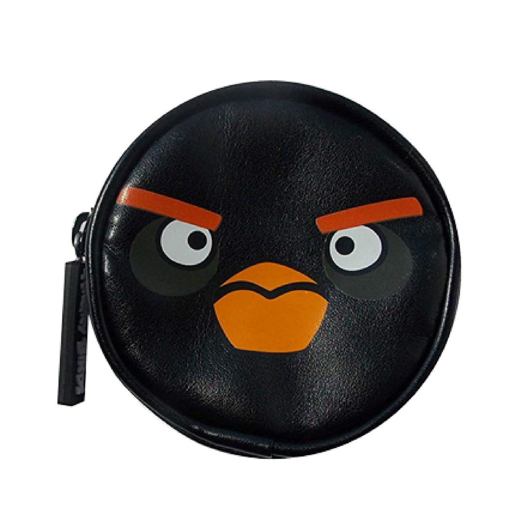 Angry Birds Black Coin Purse