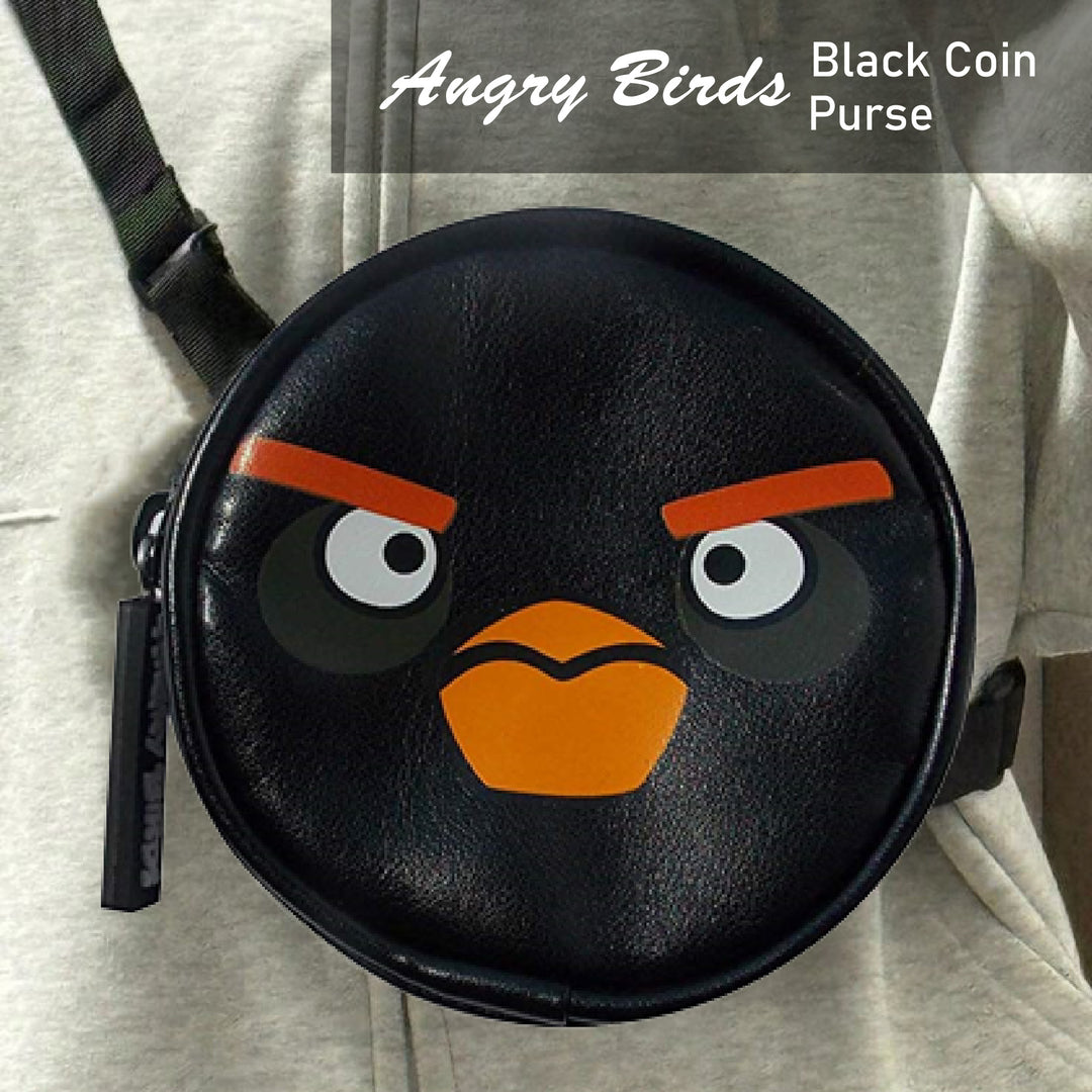 Angry Birds Black Coin Purse