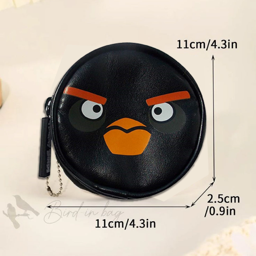 Angry Birds Black Coin Purse