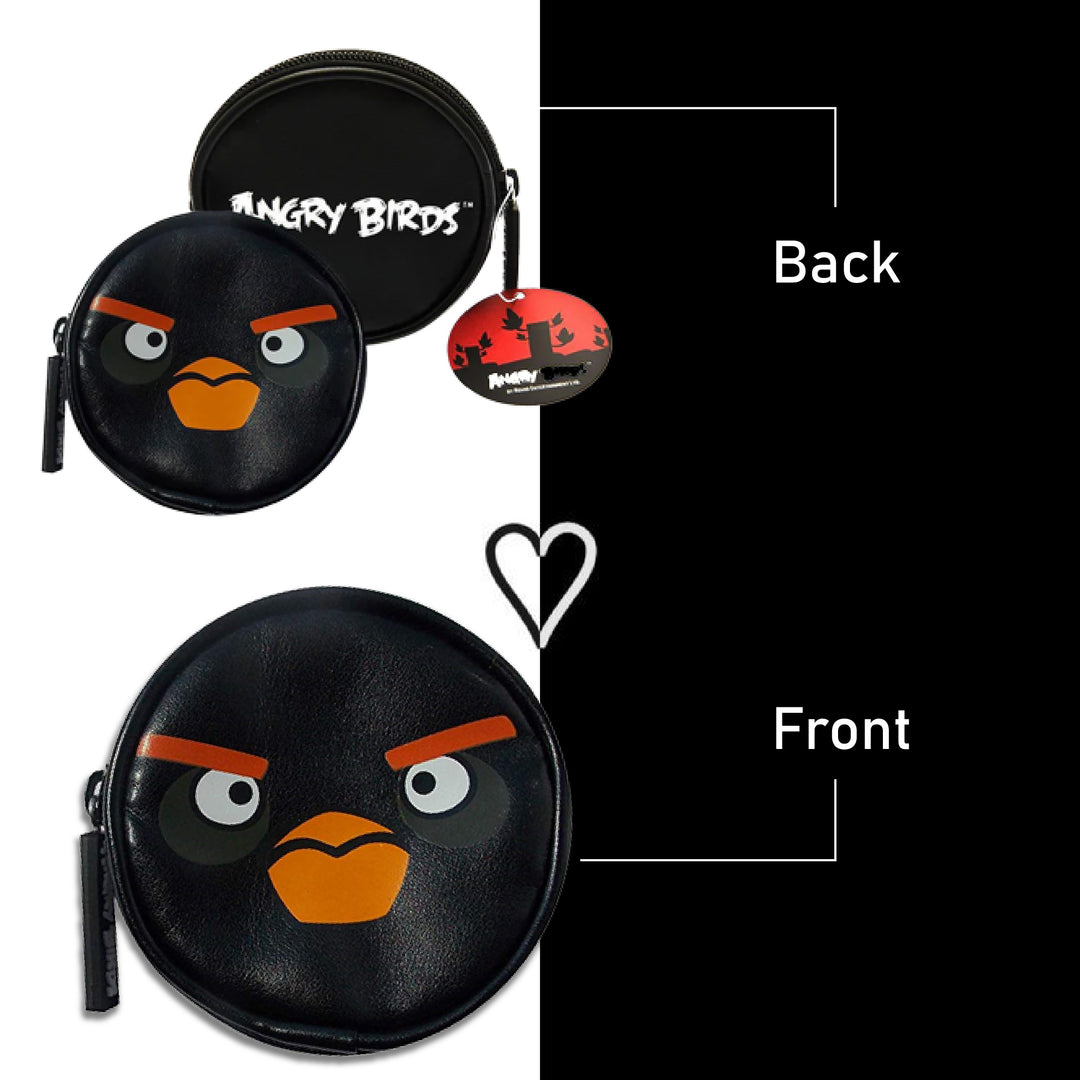 Angry Birds Black Coin Purse