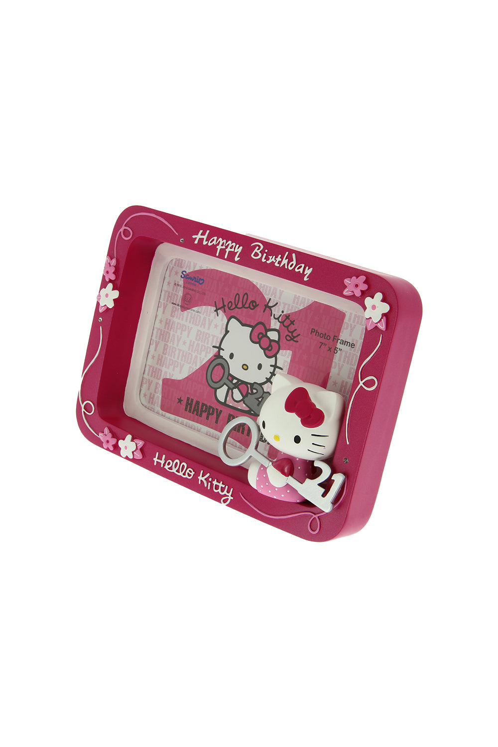 Hello Kitty "21st BIRTHDAY " Ceramic Photo Frame