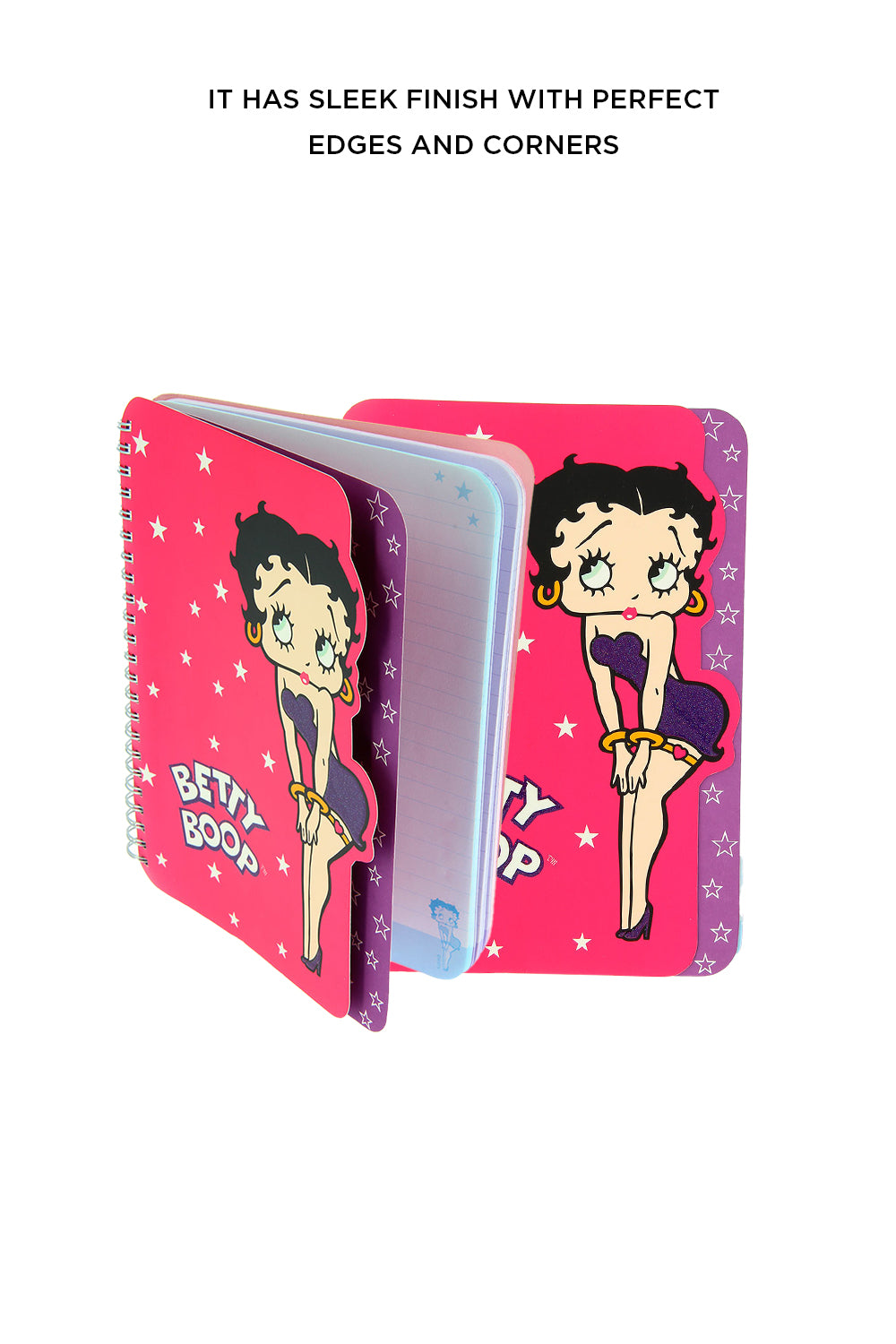 Betty Boop A5 (9X6) Spiral Notebook –Journal