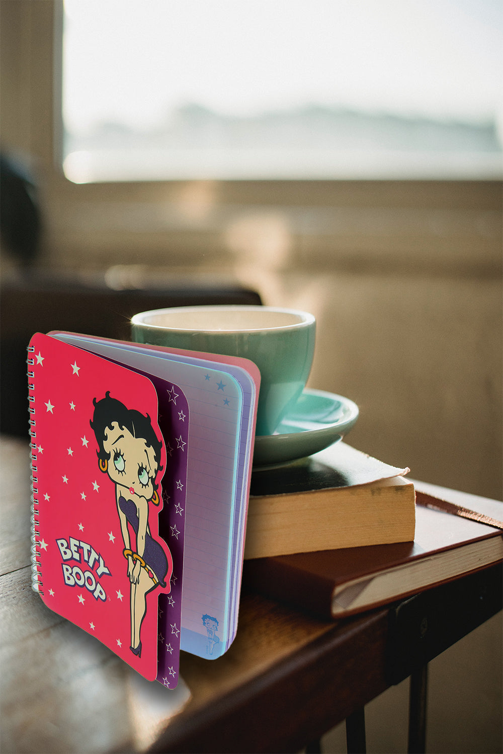 Betty Boop A5 (9X6) Spiral Notebook –Journal