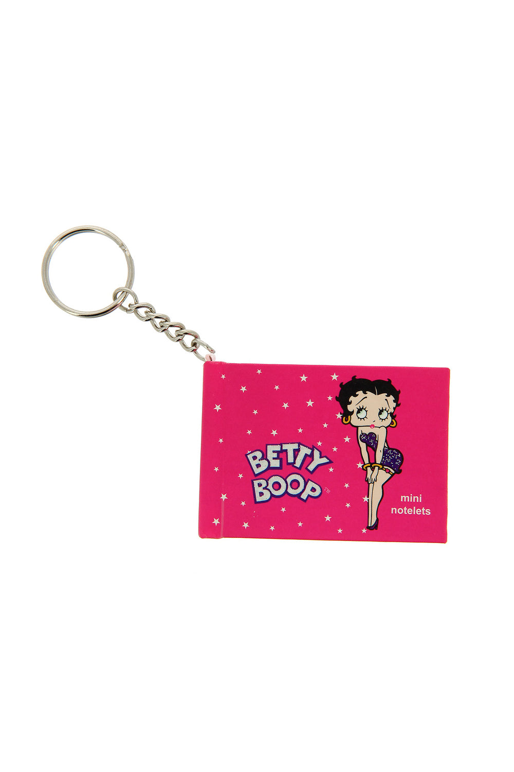 Betty Boop Star Struck Small Address Book With Key Ring