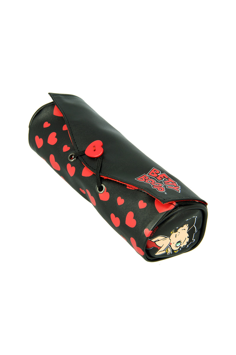 Betty Boop Red Heart Pencil Case