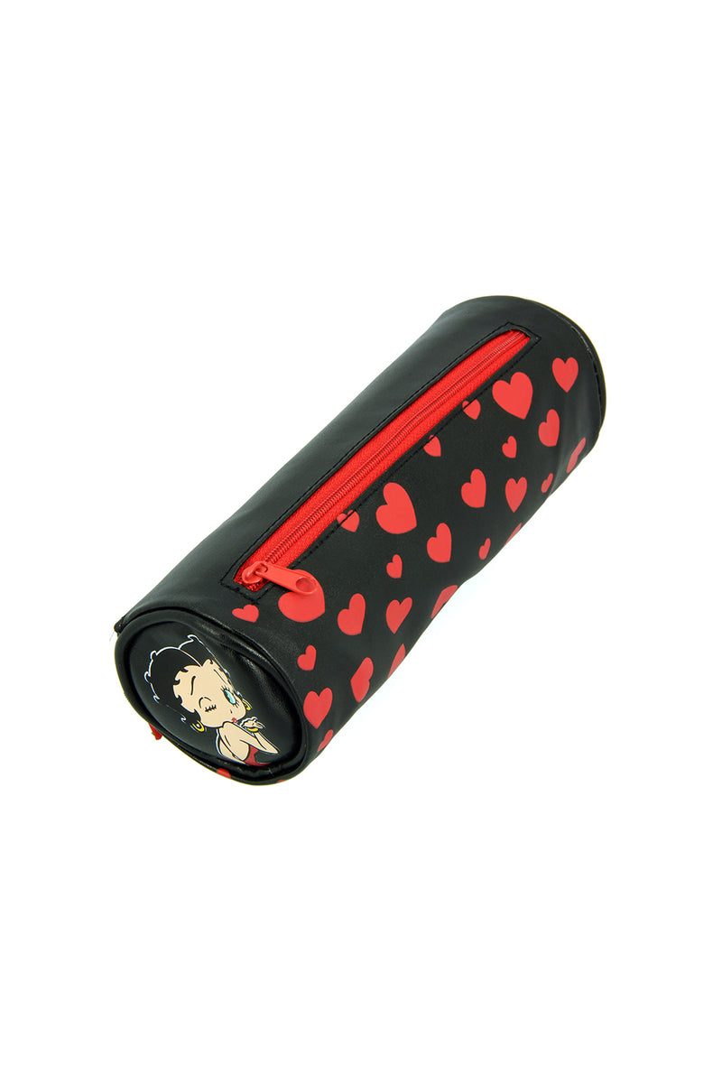 Betty Boop Red Heart Pencil Case