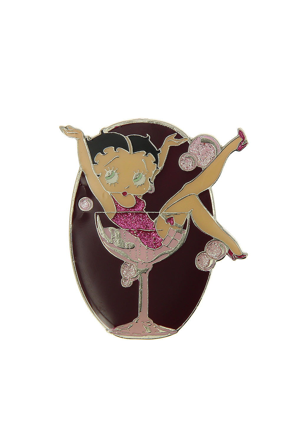 Betty Boop Lapel Pin(Champagne, Cocktail, Cowgirl)