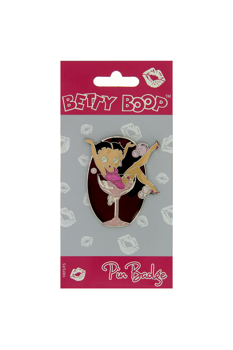 Betty Boop Lapel Pin(Champagne, Cocktail, Cowgirl)