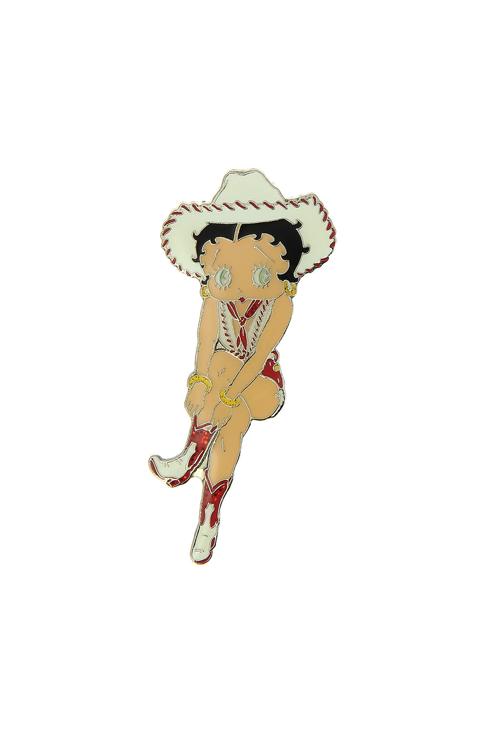 Betty Boop Lapel Pin(Champagne, Cocktail, Cowgirl)