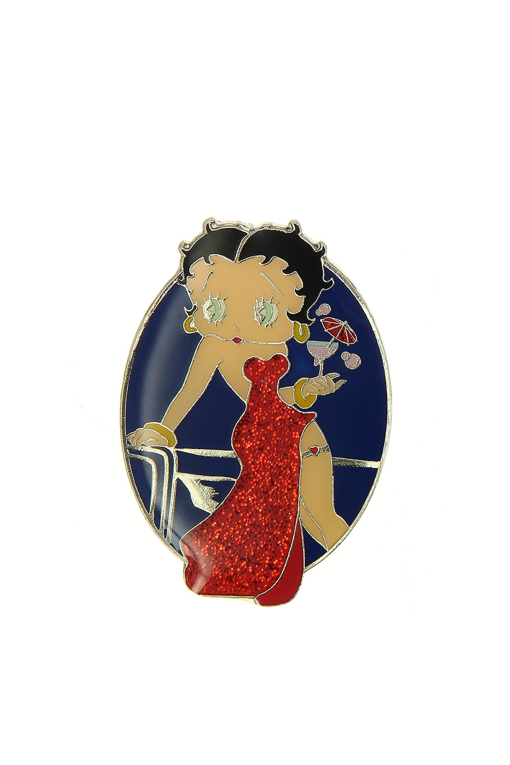 Betty Boop Lapel Pin(Champagne, Cocktail, Cowgirl)