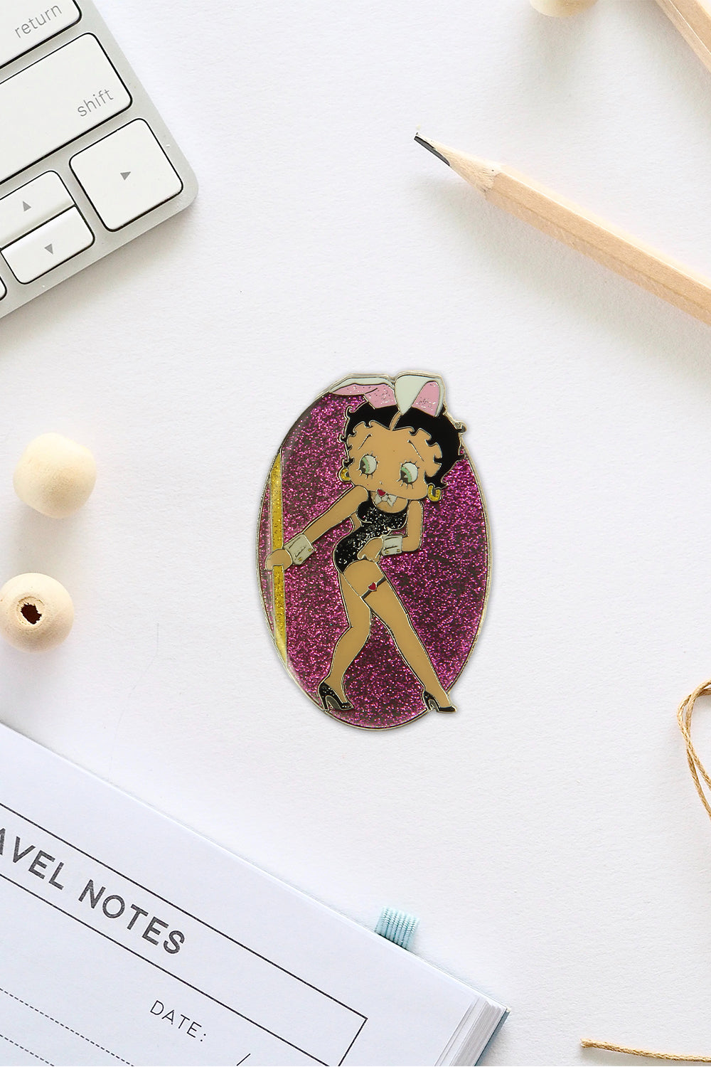 Betty Boop Lapel Pin (Beach Babe, Bubble Bath, Bunny)