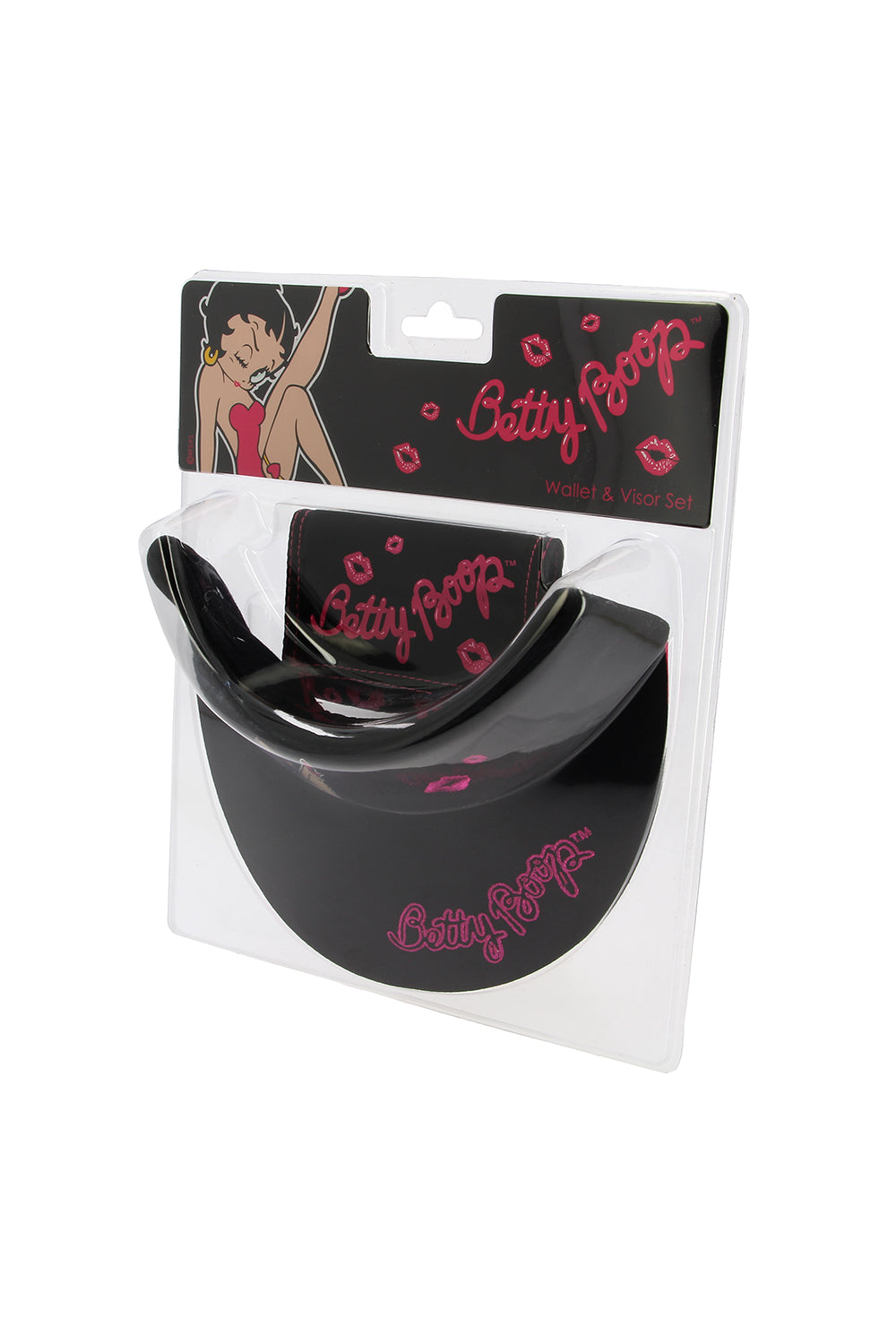 Betty Boop Wallet and Visor Set