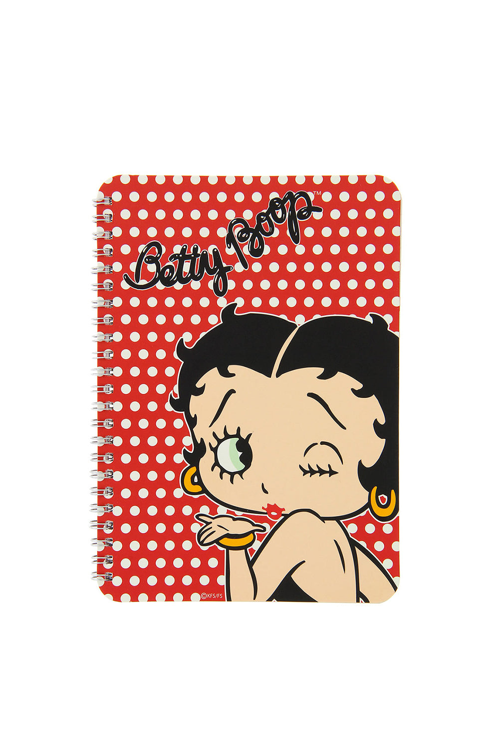 Betty Boop A5 (9X6) Spiral Notebook –Journal