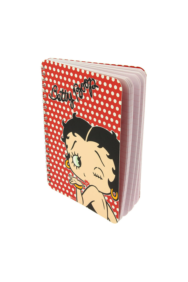 Betty Boop A5 (9X6) Spiral Notebook –Journal