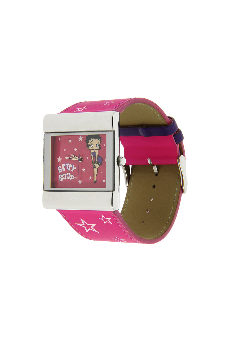 Betty Boop Star Struck Pink Watch