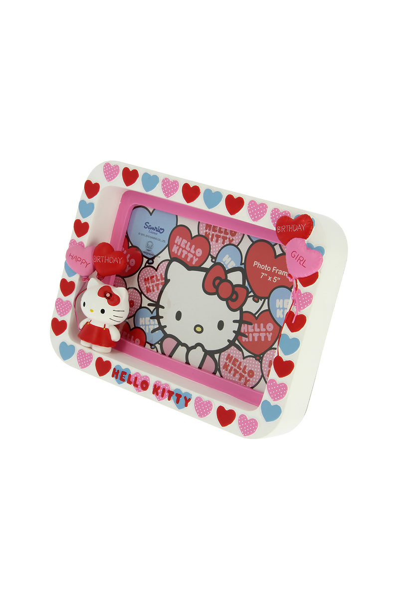 Hello Kitty " BIRTHDAY GIRL " Ceramic Photo Frame 7" X 5"