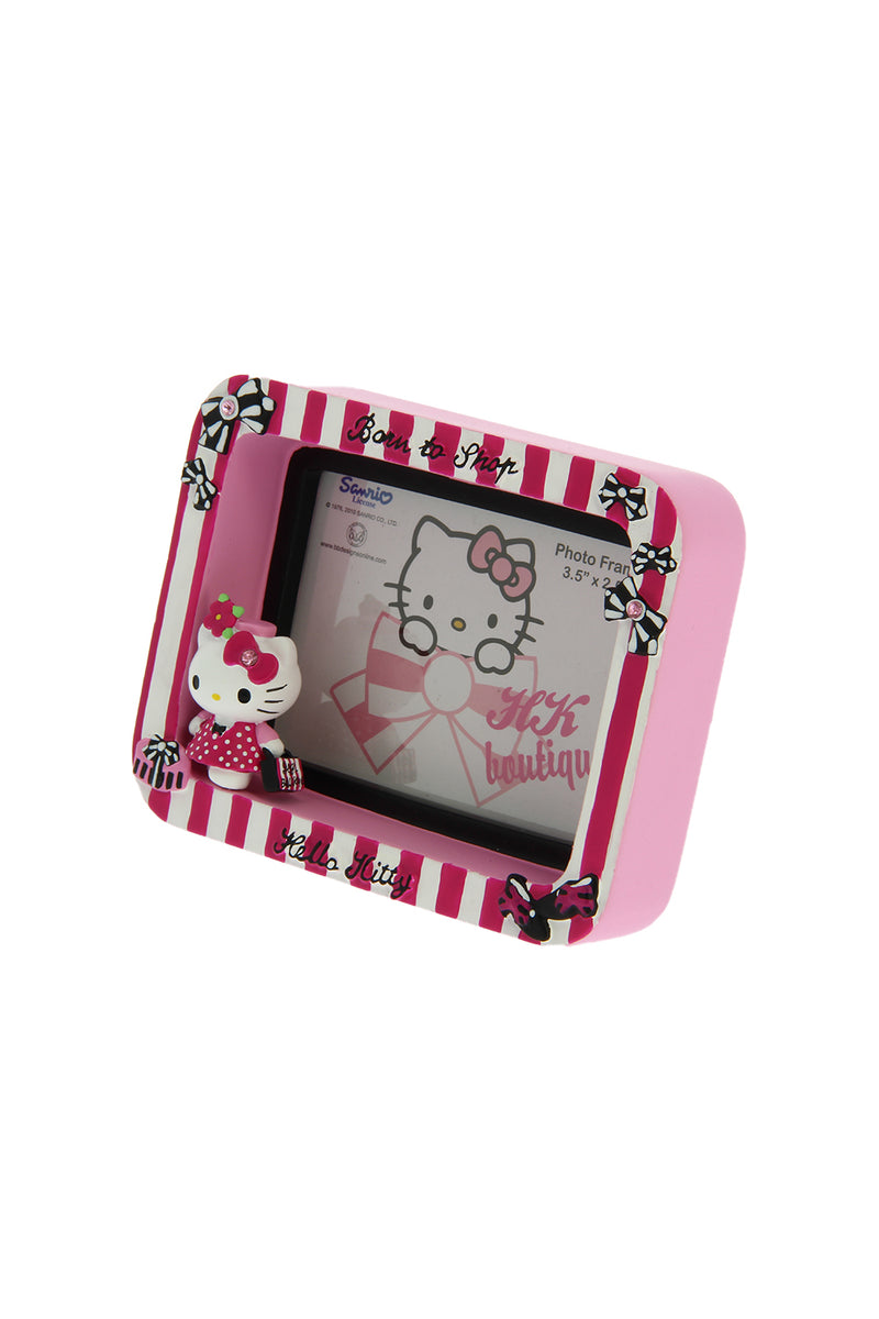 Hello Kitty “BORN TO SHOP " Ceramic Photo Frame