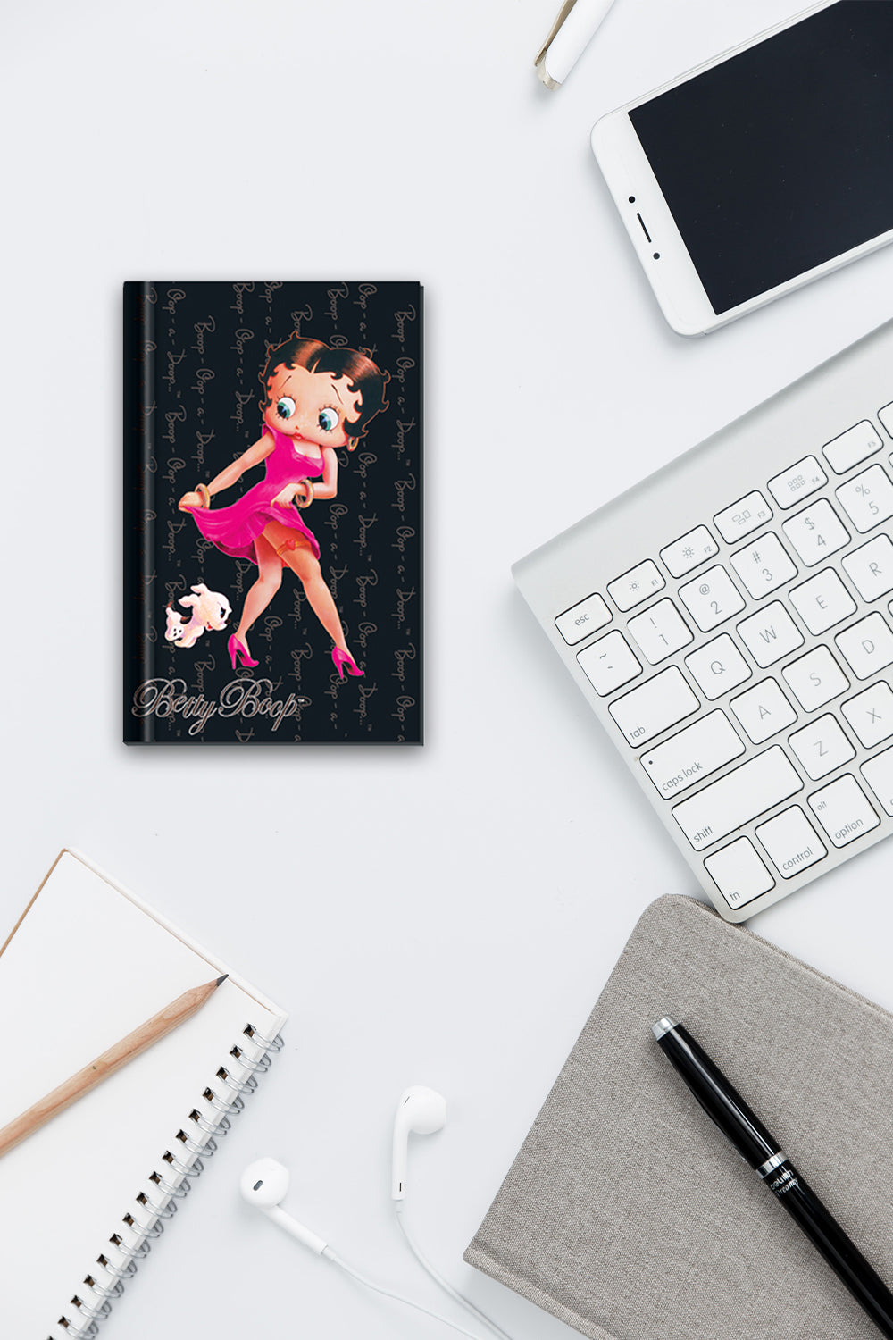 Betty Boop A5 Journal/Notebook(Bad Girl ,Champagne, Flirt)