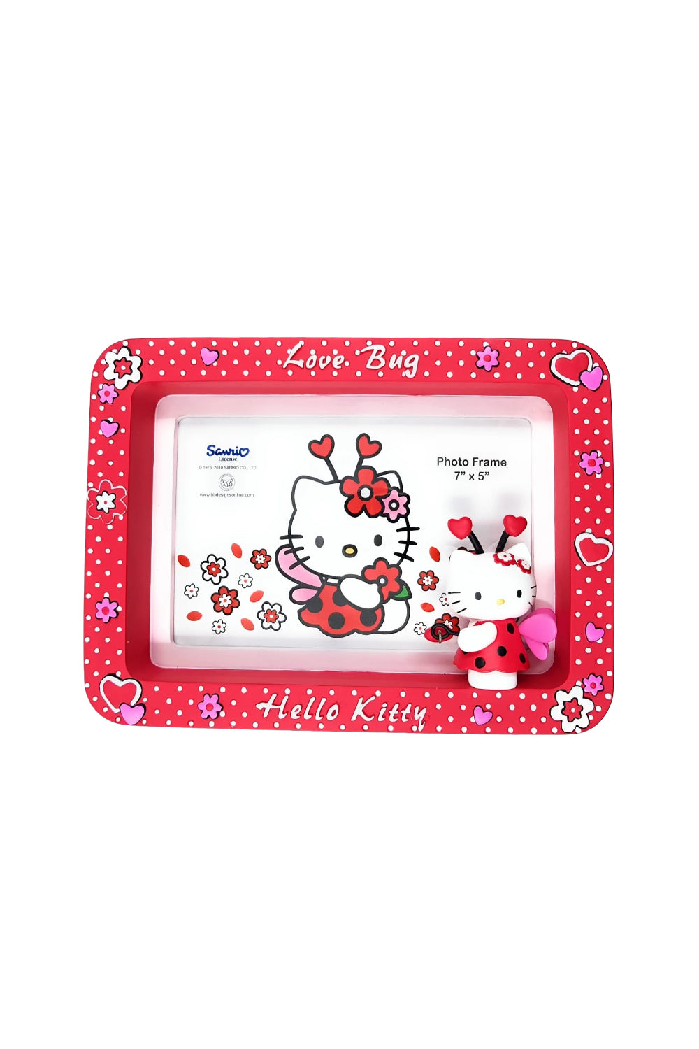 Hello Kitty " LOVEBUG " Ceramic Photo Frame