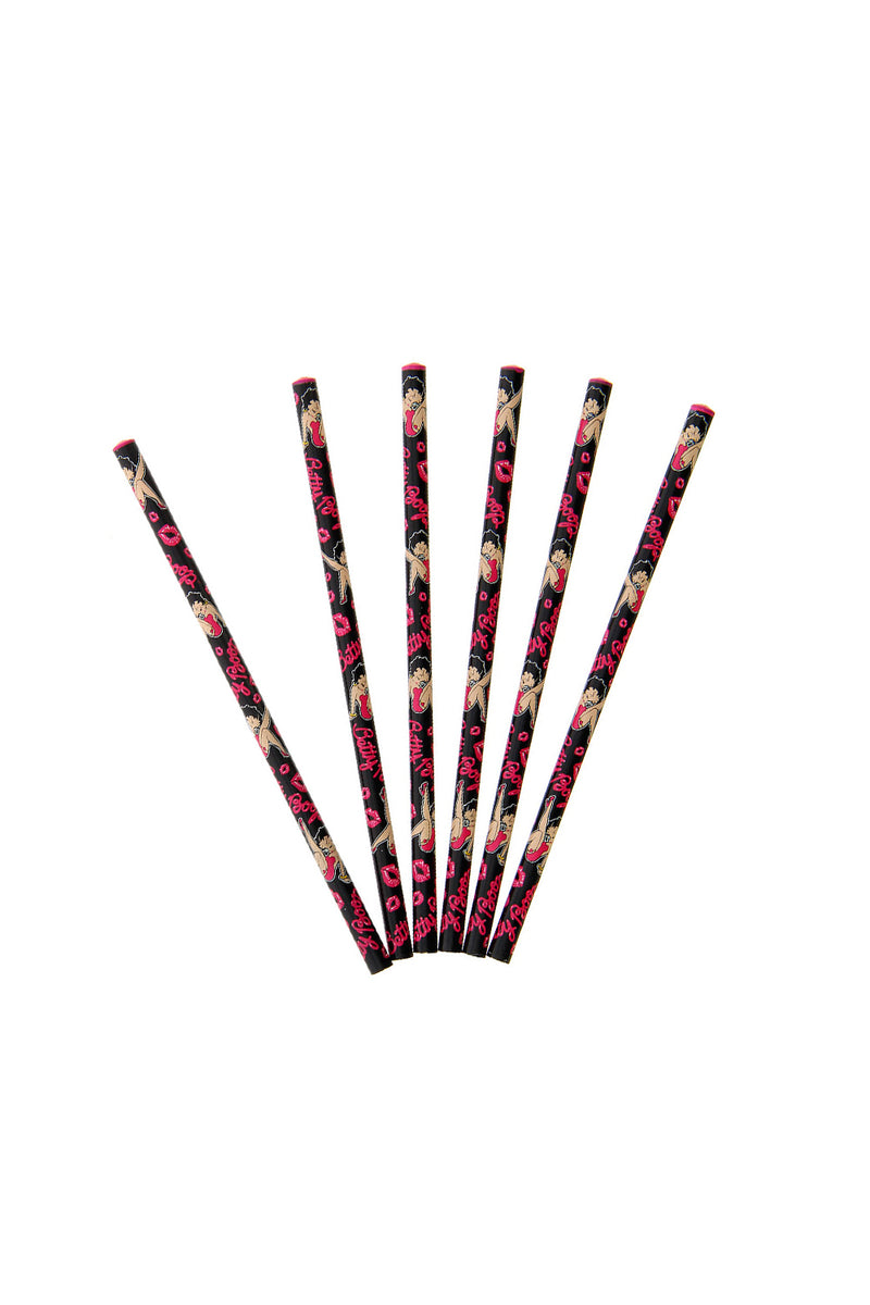 Betty Boop Stepping out Pencil set of 6