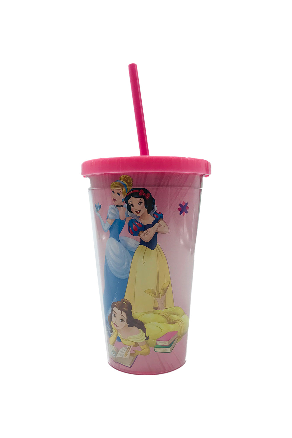 Disney Princess Plastic Cup & Lid