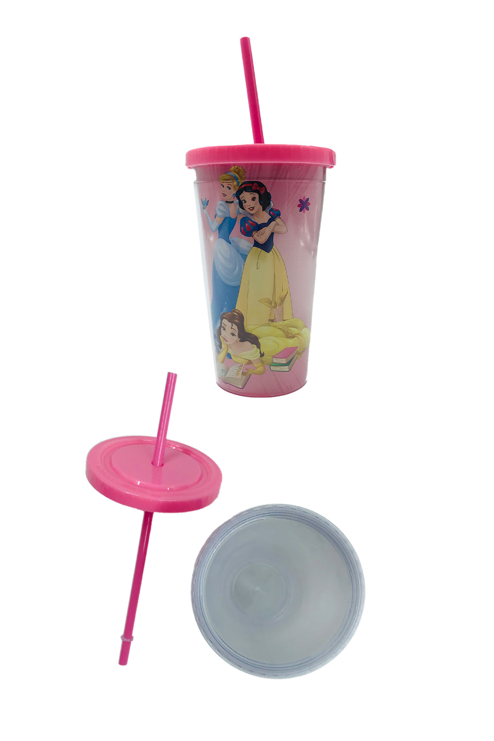 Disney Princess Plastic Cup & Lid