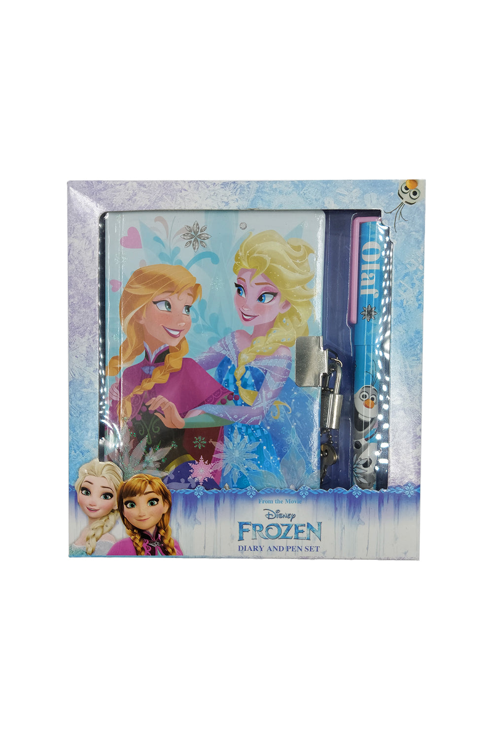 Disney Frozen Winter Queen Glitter Diary & Pen